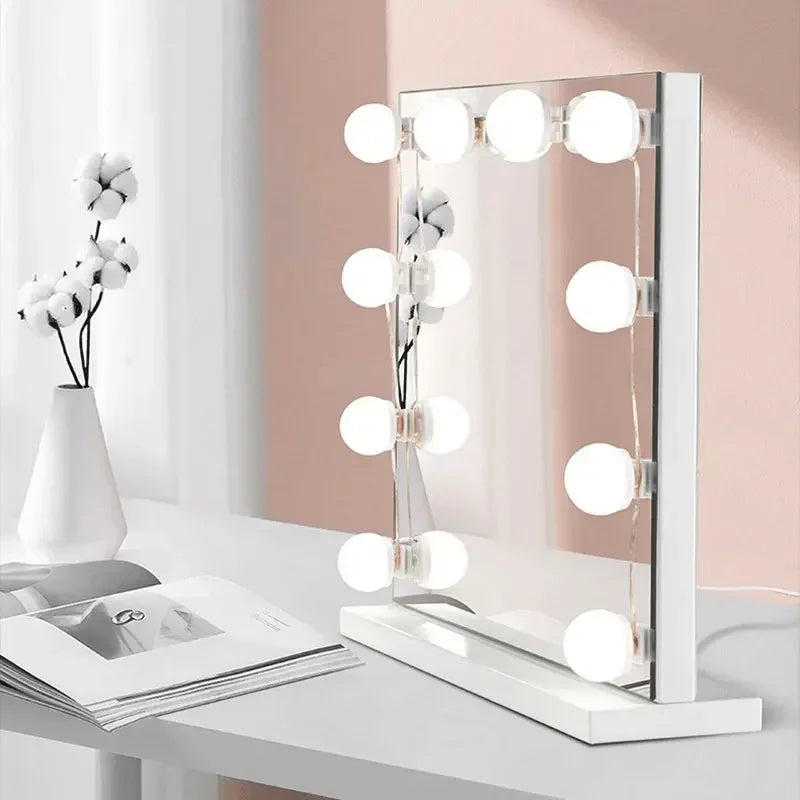 LED Detachable Bulbs Professional Makeup Mirror Lamp